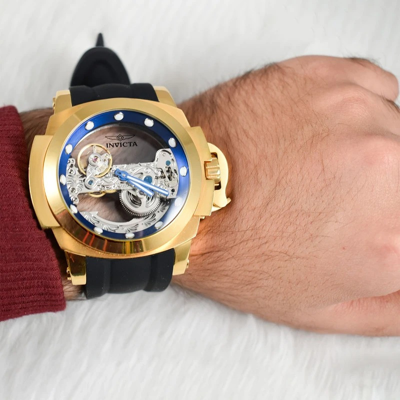 ساعت مچی عقربه‌ای مردانه اتوماتیک اینویکتا مدل 24708M