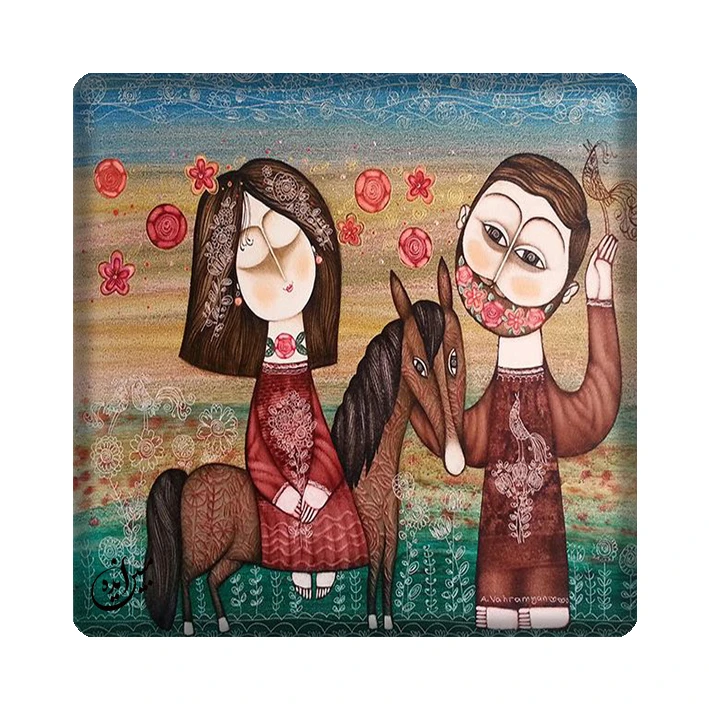 کاشی  مبین ایده  مدل همسرانه kh10 کد 1083