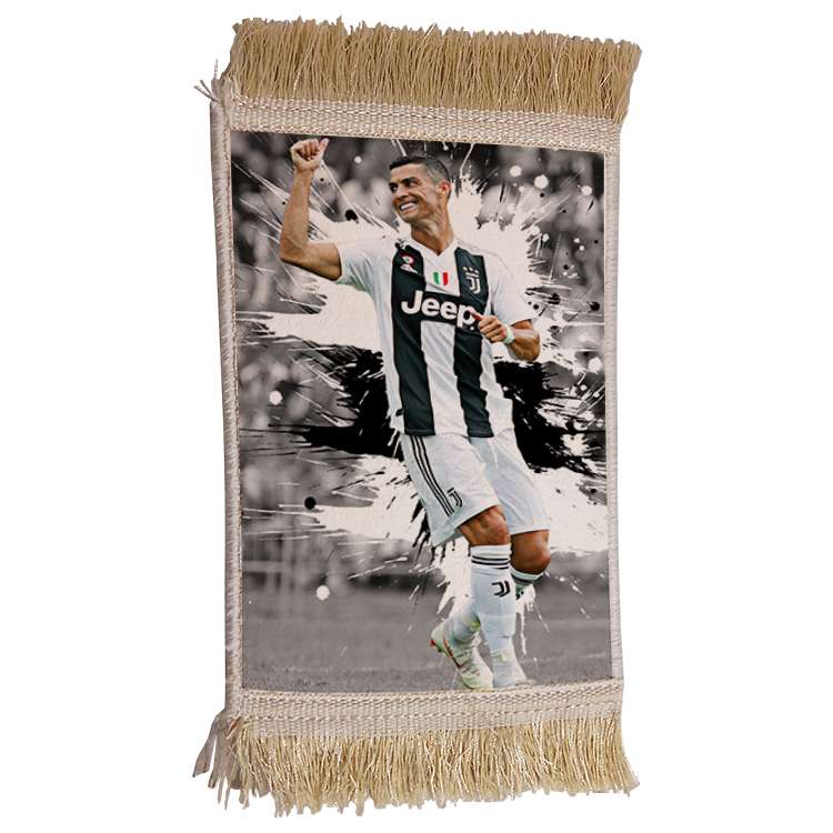 فرش ماشینی دیوارکوب مدل رونالدو کد 474