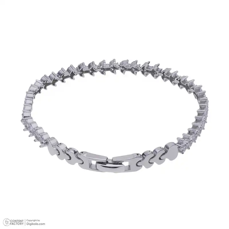دستبند نقره زنانه جی تی ای سیلور مدل G-01