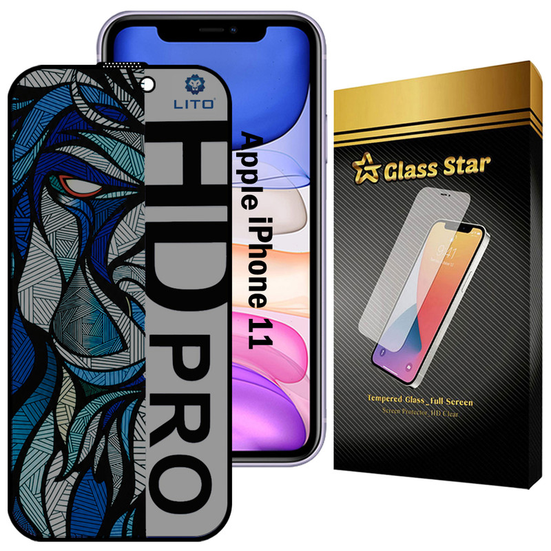 محافظ صفحه نمایش گلس استار مدل LITOPRVG مناسب برای گوشی موبایل اپل iPhone 11
