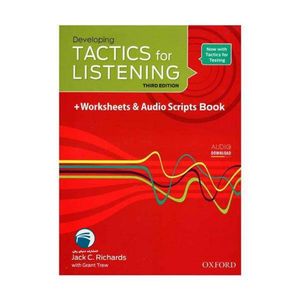 نقد و بررسی کتاب Developing Tactics for Listening اثر jack c.richards انتشارات دنیای زبان توسط خریداران