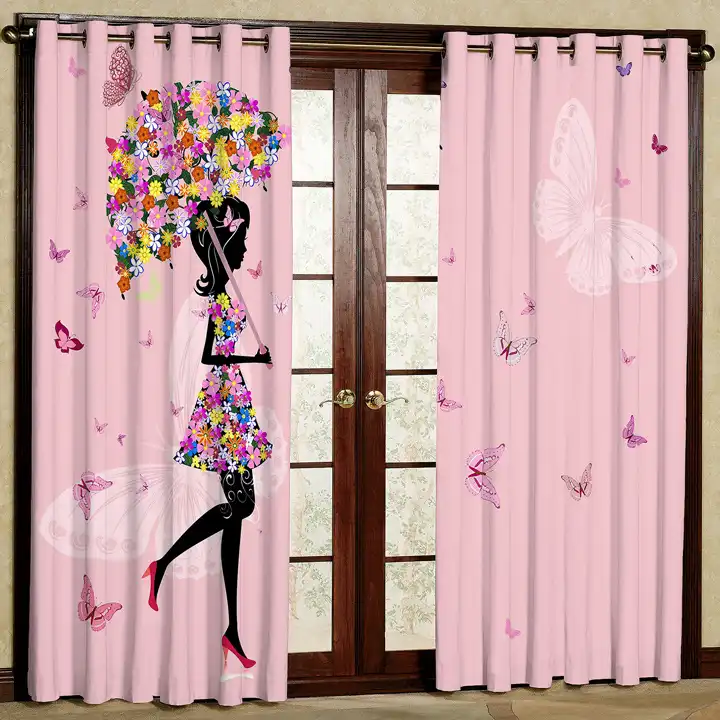 پرده پانچی کد 5160 سایز 280x140 سانتی متر