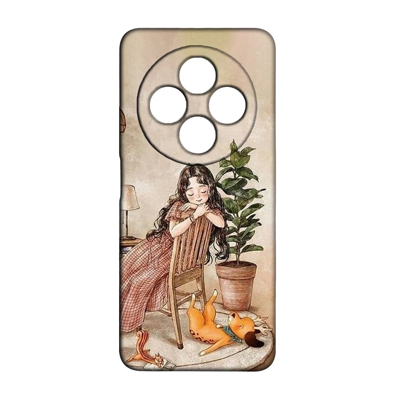کاور طرح دخترانه کد 251 مناسب برای گوشی موبایل شیائومی Redmi 14C