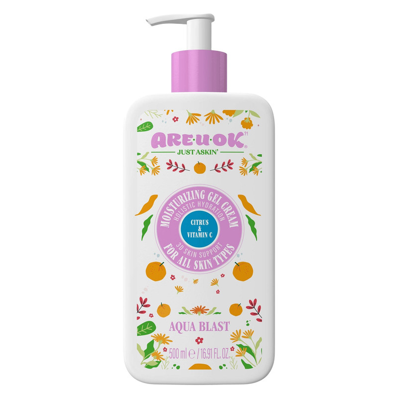 ژل آبرسان آر یو اوکی مدل Citrus And Vitamin C حجم 500 میلی‌لیتر