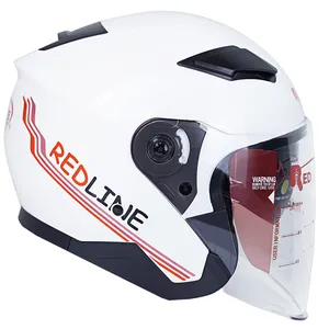 کلاه کاسکت ردلاین مدل بدون فک عینکدار کد 956-WH