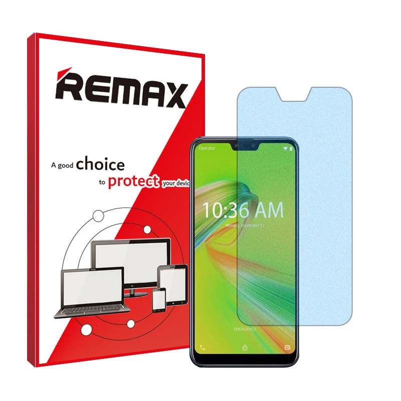 محافظ صفحه نمایش مات ضداشعه آبی ریمکس مدل Resistant مناسب برای گوشی موبایل ایسوس Zenfone Max Shot ZB634KL