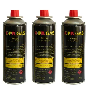 کپسول گاز استوانه ای پارس رگولاتور مدل PR-250 بسته 3 عددی