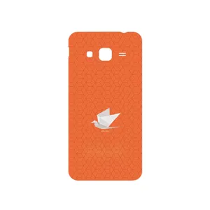 MAHOOT Minimalist origami bird Cover Sticker for Samsung Galaxy J3 2016