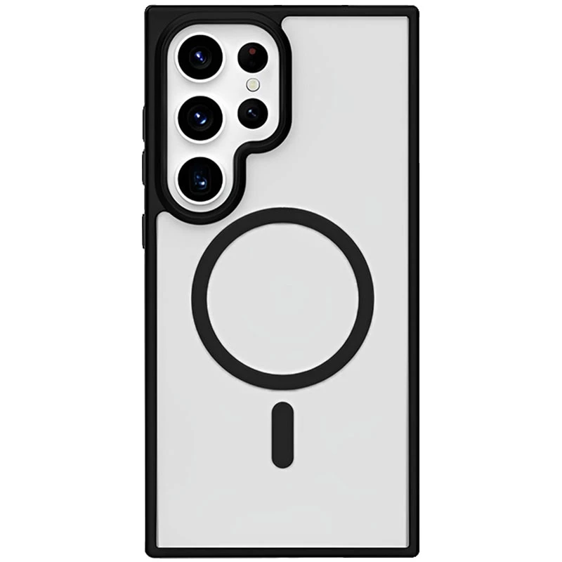 کاور مسیر مدل Silicone Magnetic Magsafe مناسب برای گوشی موبایل سامسونگ Galaxy S25 Ultra