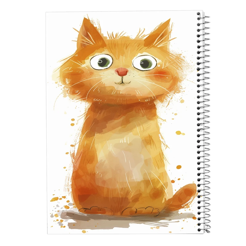 دفتر نت موسیقی 50 برگ مدوپد مدل گربه کد DF14744