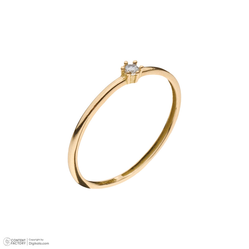 انگشتر طلا 18 عیار زنانه میو گلد مدل R119