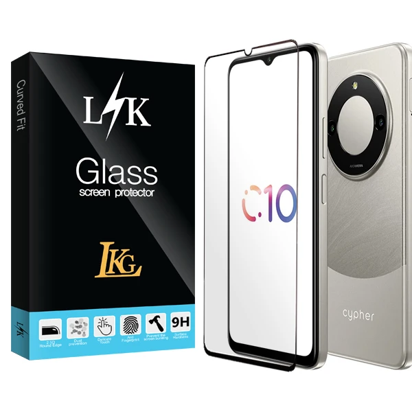 محافظ صفحه نمایش ال کا جی مدل FULL-LK مناسب برای گوشی موبایل سایفر مدل C10