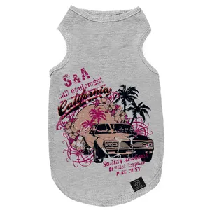 لباس سگ و گربه 27 طرح Car S&A کد MH345 سایز XL