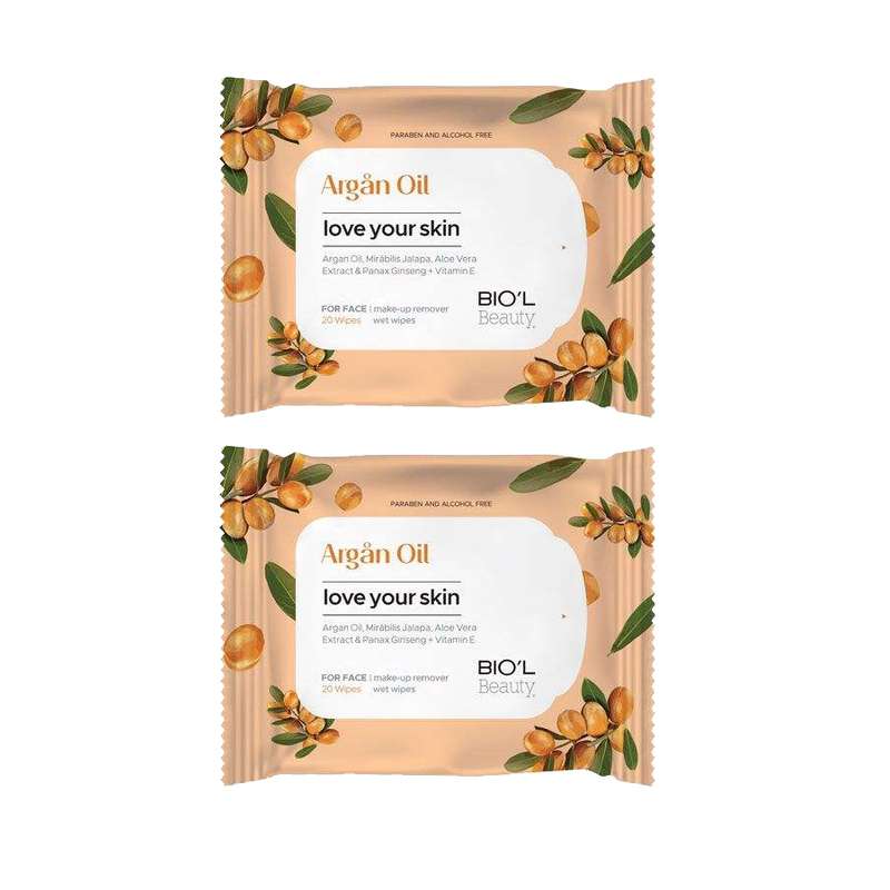 دستمال مرطوب بیول مدل Argan Oil مجموعه 2 عددی دستمال مرطوب بیول مدل Argan Oil مجموعه 2 عددی