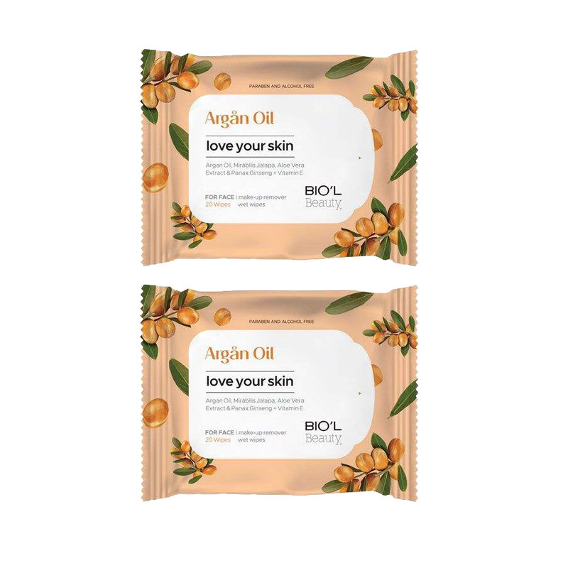 دستمال مرطوب بیول مدل Argan Oil مجموعه 2 عددی دستمال مرطوب بیول مدل Argan Oil مجموعه 2 عددی