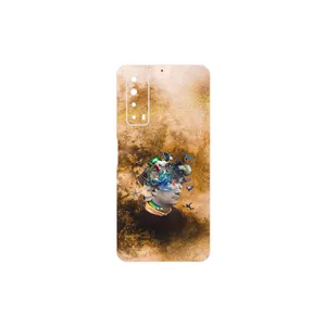 MAHOOT Collage of surreal Portrait of Men Cover Sticker for Huawei Y7a
