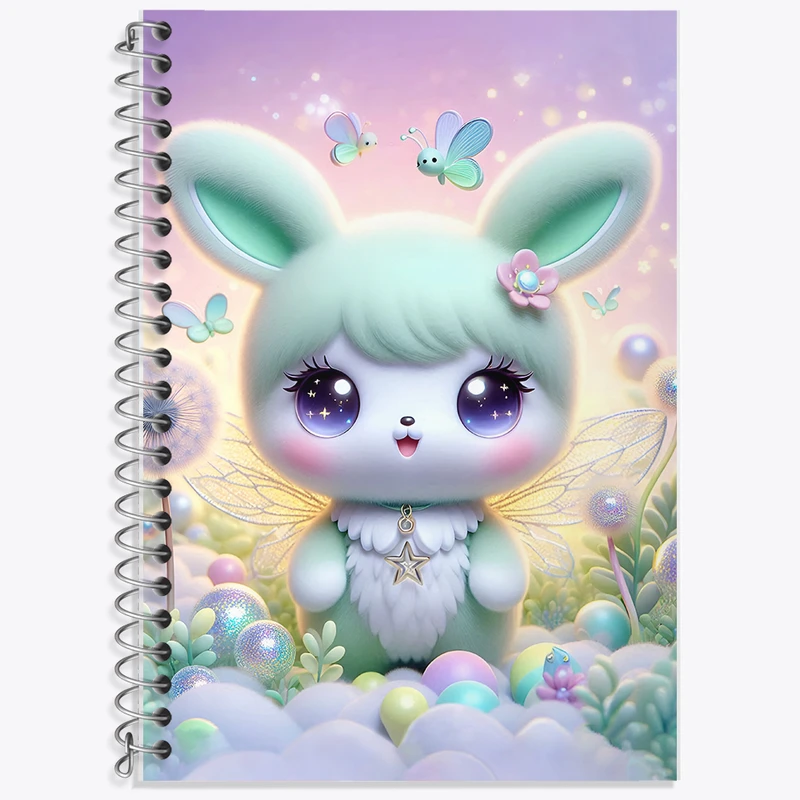 دفتر نت موسیقی 50 برگ خندالو طرح خرگوش کیوت کد F5449