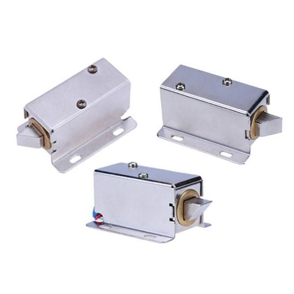 قفل برقی مدل زبانه ای مگنتی 12 ولت کابینتی قفل برقی مدل زبانه ای مگنتی 12 ولت کابینتی