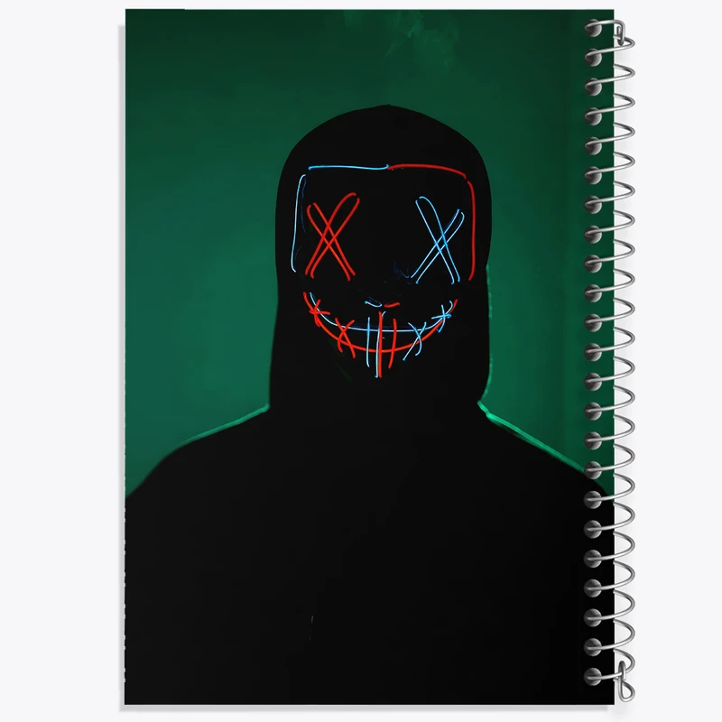 دفتر نقاشی 50 برگ خندالو طرح هکر کد F5296