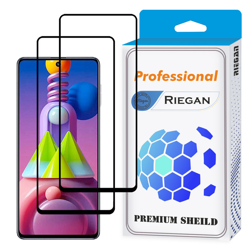  محافظ صفحه نمایش ری گان مدل sam- M51 مناسب برای گوشی موبایل سامسونگ Galaxy M51 مجموعه دو عددی