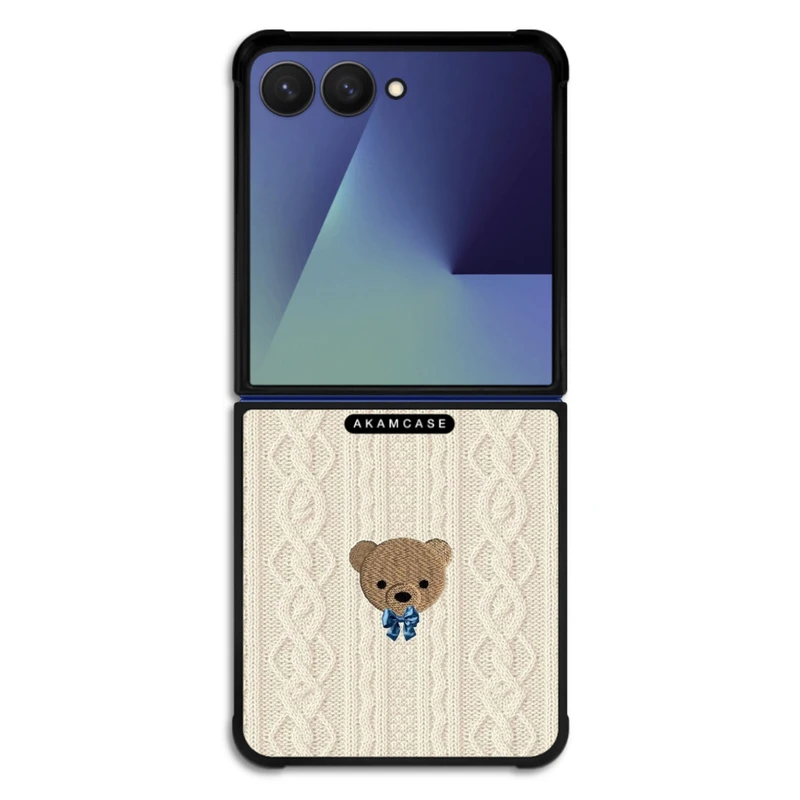 کاور آکام مدل AMC-WSGZFLIP7-TRICOT-21 مناسب برای گوشی موبایل سامسونگ Galaxy Z Flip 7