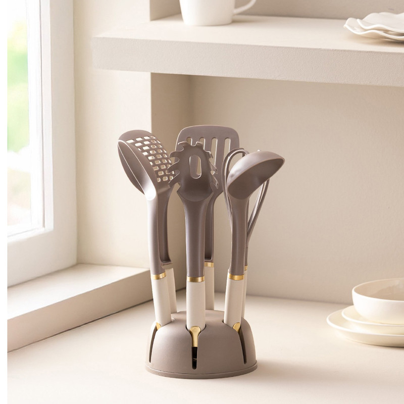 سرویس کفگیر و ملاقه ۷ پارچه مادام کوکو مدل Lucca