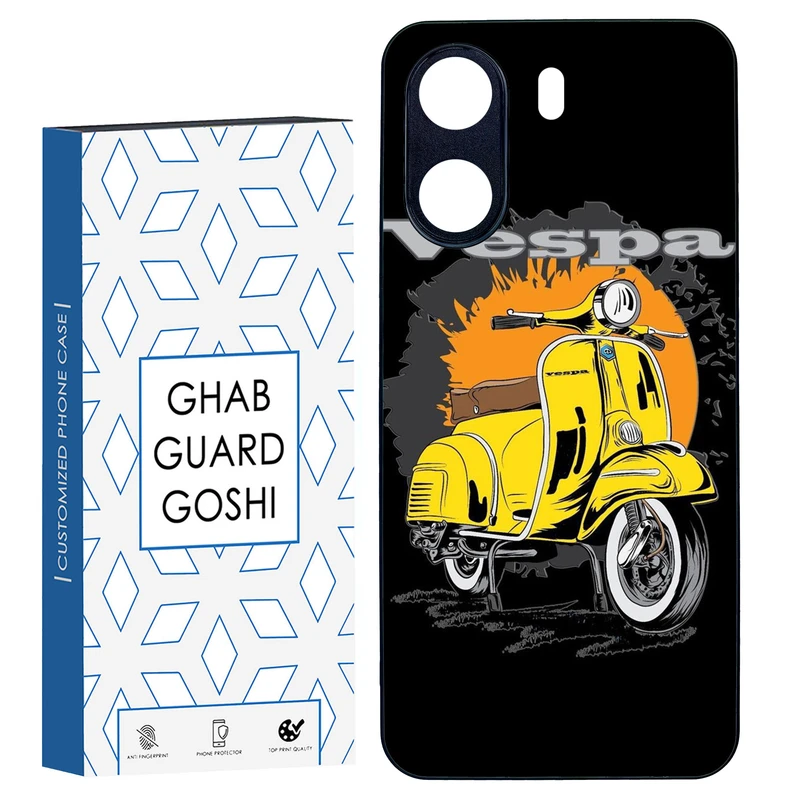 کاور قاب گارد گوشی طرح موتور وسپا کد TPU-161 مناسب برای گوشی موبایل شیائومی REDMI 13C / POCO C65