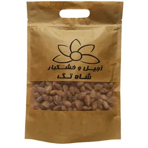  بادام پوست کاغذی خام شاه تگ - 100 گرم