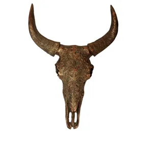 دیوارکوب مدل اسکلت سر حیوان
