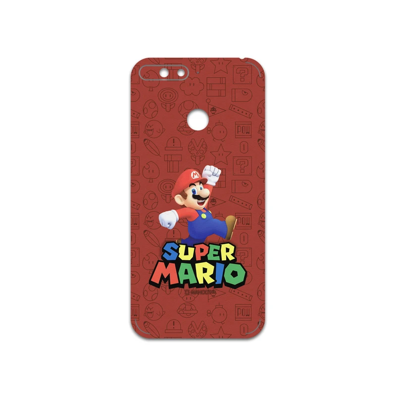 برچسب پوششی ماهوت مدل Super-Mario-Game مناسب برای گوشی موبایل هوآوی Y6 Prime 2018