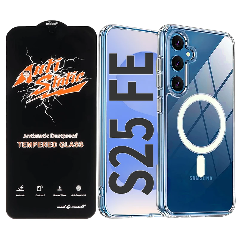 کاور مسیر مدل Total Protect مناسب برای گوشی موبایل سامسونگ Galaxy S25 FE به همراه محافظ صفحه نمایش