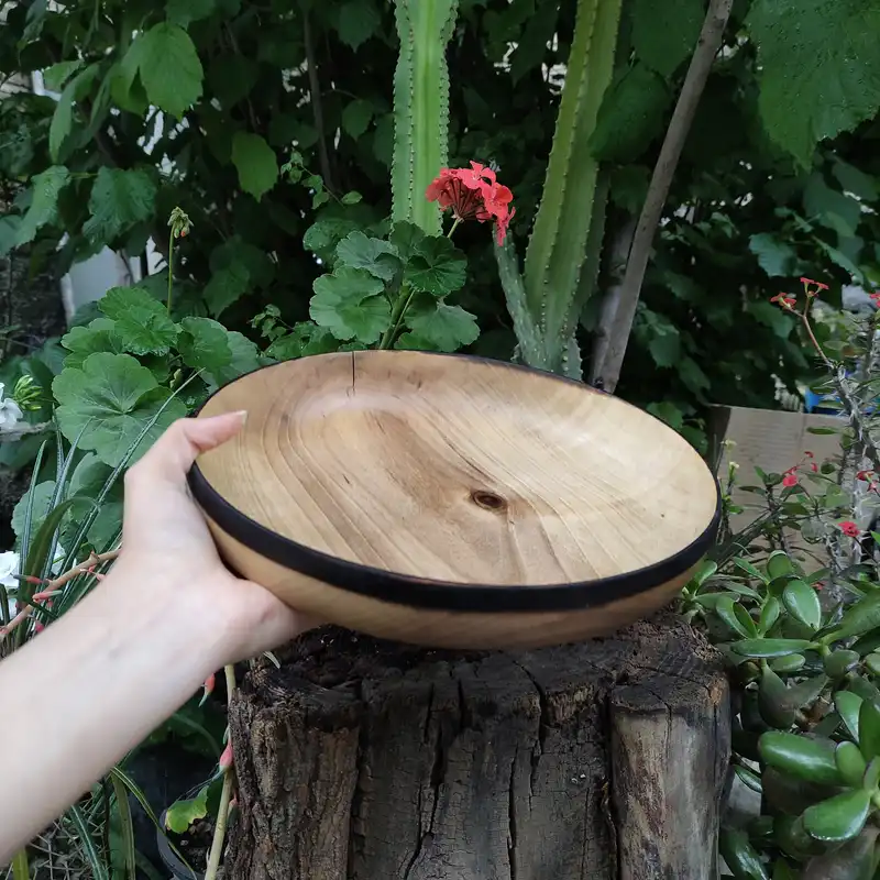 ظرف سرو چوبی مدل سودا