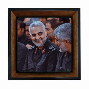 تابلو کاشی مبین ایده طرح شهید حاج قاسم سلیمانی کد   X27  -  m726

