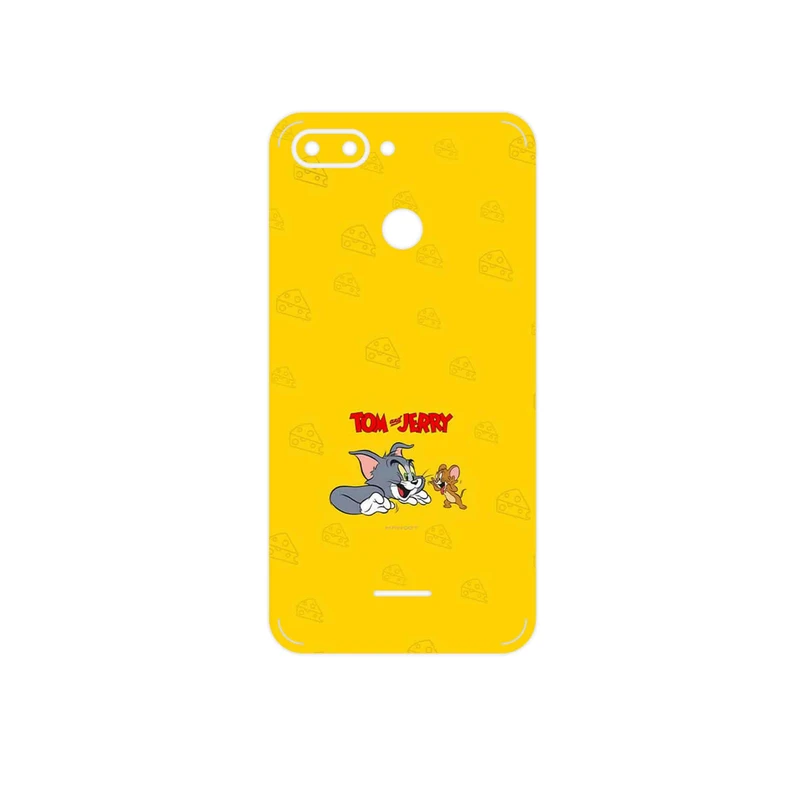 برچسب پوششی ماهوت مدل Tom and Jerry مناسب برای گوشی موبایل شیائومی Redmi 6