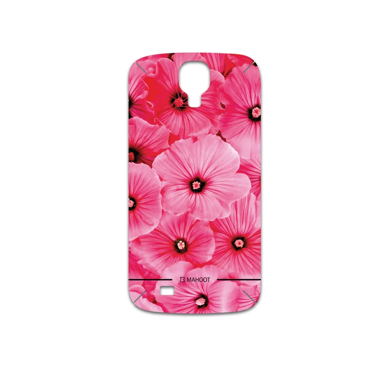 برچسب پوششی ماهوت مدل Pink-Flower مناسب برای گوشی موبایل سامسونگ Galaxy S4