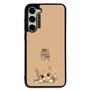 AKAM AMC-WSGS23P-ANIMALS QOUTES-17 Cover For Samsung Galaxy S23 Plus