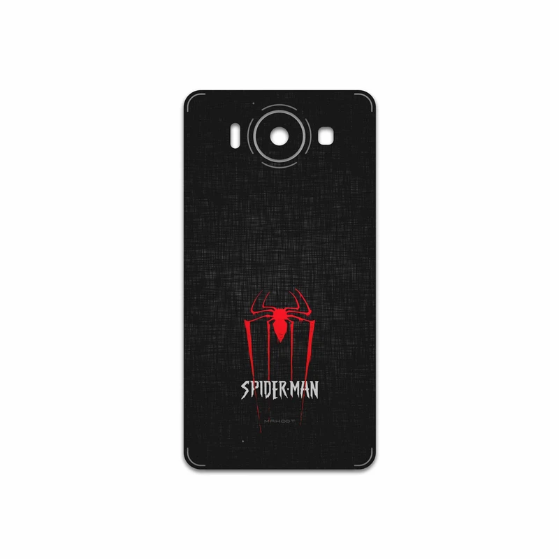 برچسب پوششی ماهوت مدل Spider-Man مناسب برای گوشی موبایل مایکروسافت Lumia 950