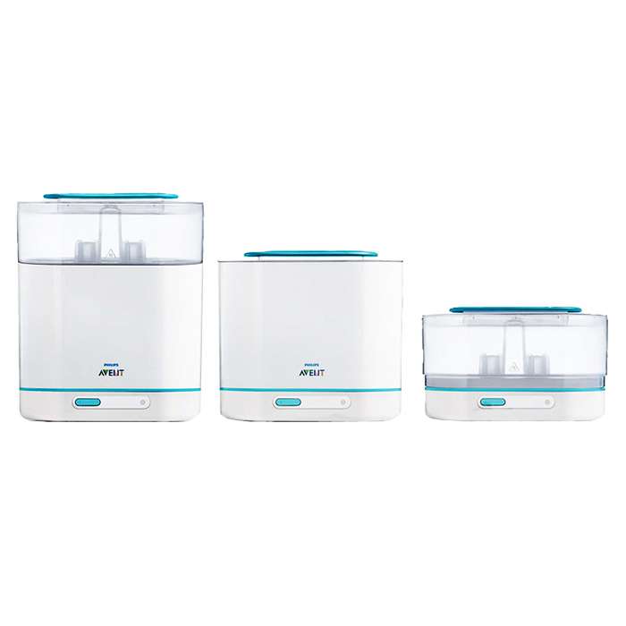 استریل کننده شیشه شیر اونت کد 30700 مجموعه 3 عددی