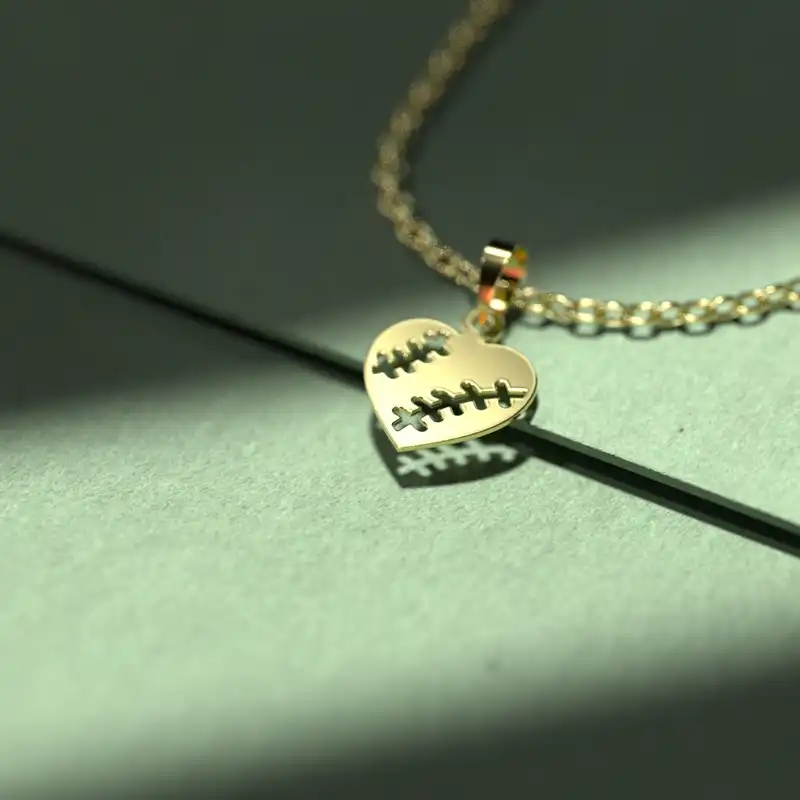 گردنبند طلا 18 عیار زنانه مدوپد مدل ستاره کد CA10183