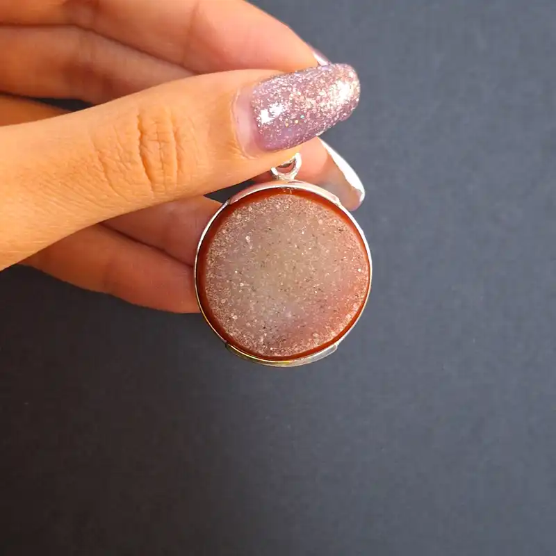 آویز گردنبند نقره زنانه مدل p02M-32