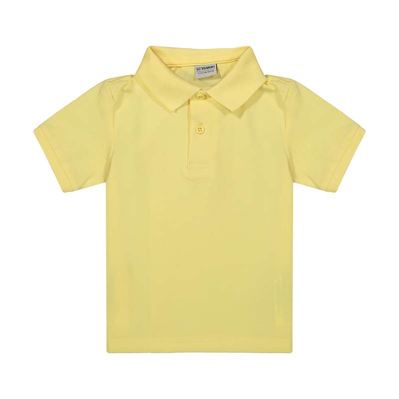 پولوشرت پسرانه ال سی وایکیکی مدل 0SL958Z4-L5T-YELLOW