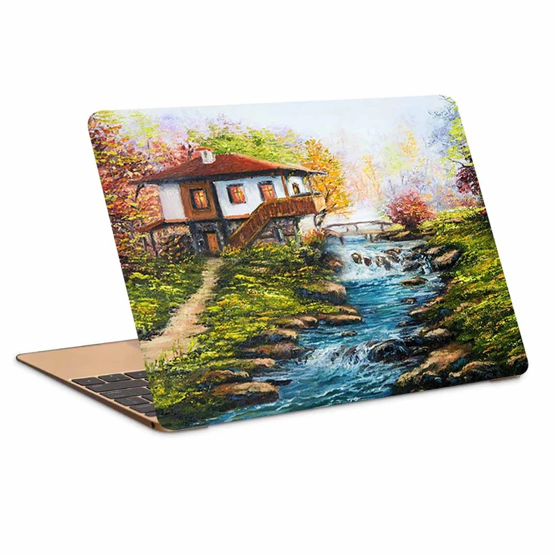 استیکر لپ تاپ طرح نقاشی فانتزی  کد P-1453 مناسب برای لپ تاپ 15 تا 17 اینچ