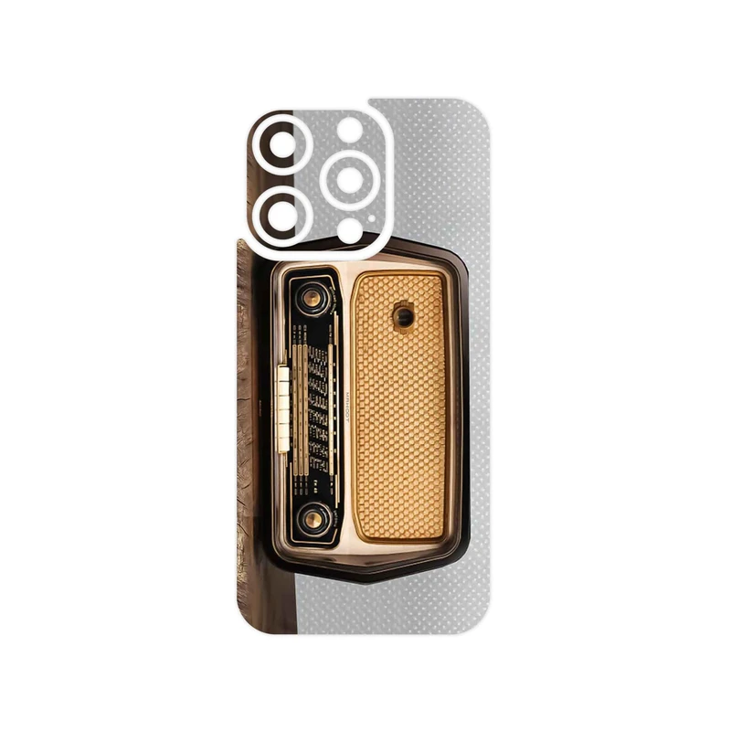 برچسب پوششی ماهوت مدل Radio Nostalgia مناسب برای گوشی موبایل اپل iPhone 15 Pro