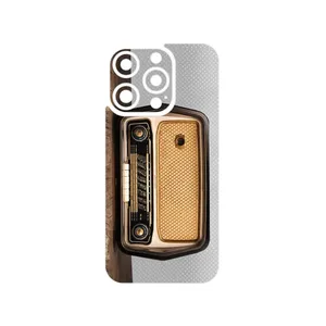 MAHOOT Radio Nostalgia Cover Sticker for Apple iPhone 15 Pro