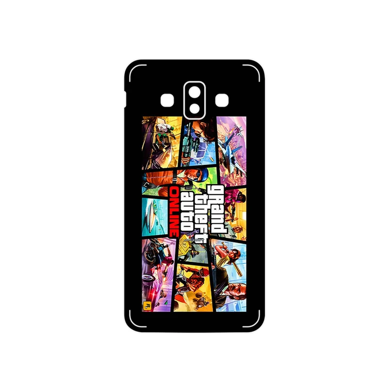برچسب پوششی ماهوت مدل GTA Online Game Series مناسب برای گوشی موبایل سامسونگ Galaxy J7 Duo