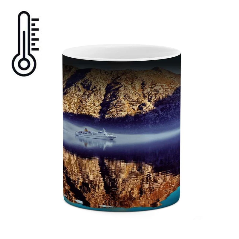 ماگ حرارتی کاکتی مدل منظره کد mgh17813