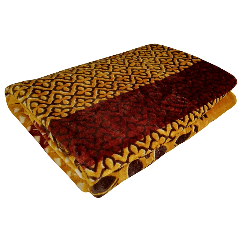 پتو مسافرتی نرمینه بافت مدل Sarvin کد 7133 سایز 220×200 سانتی متر