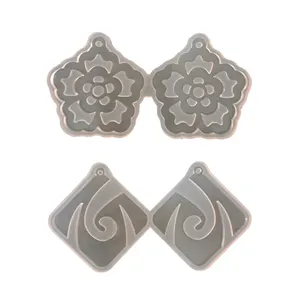 قالب رزین طرح گوشواره مدل مینیمال1 مجموعه 2 عددی