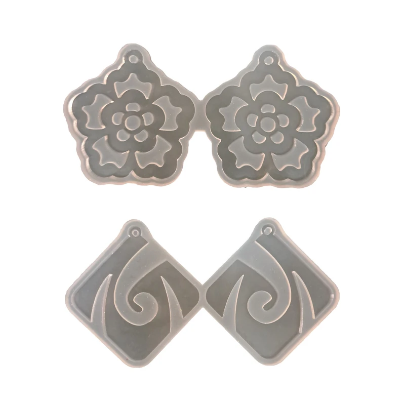 قالب رزین طرح گوشواره مدل مینیمال1 مجموعه 2 عددی